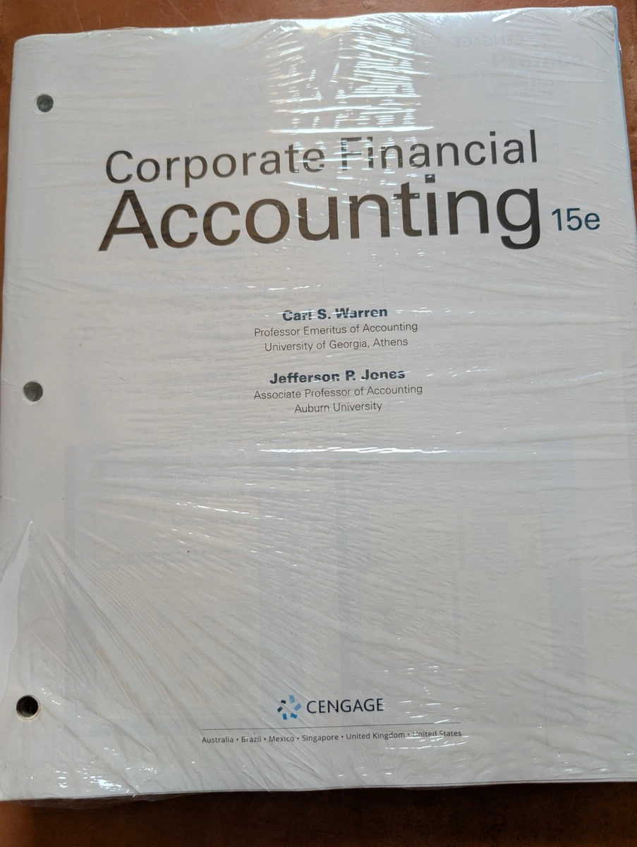 Financial Accounting Accounting Textbooks for sale | eBay