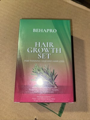 BEHAPRO Hair Growth  Rosemary Spray and Serum NIB