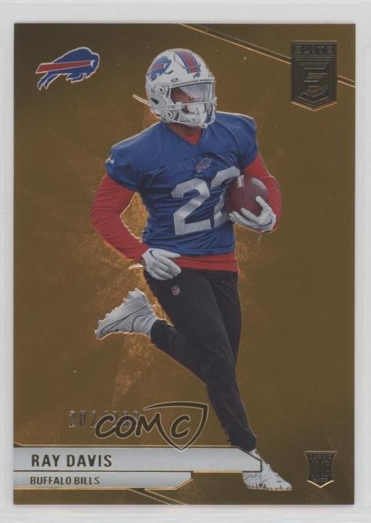 2024 Panini Donruss Elite Rookies Orange 202/399 Ray Davis #154 Rookie RC 1e26