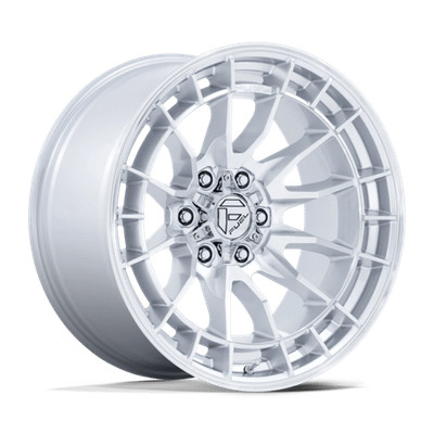 18X9 Fuel 1PC FC888 REVOLT 6X135 SILVER 20mm