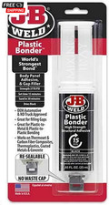 JB Weld Plasticbonder Syringe, Black, 25 Ml