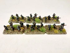 Battlefront Flames of War Italian Alpini Infantry Lot PRO PAINTED