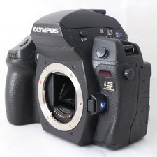 Olympus E-5 Black Digital SLR Camera Body DSLR Four Thirds 12.3MP ISO 100-6400