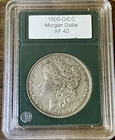 1900- O/CC Morgan Silver Dollar XF Extra Fine Details - Nice Example W/Holder