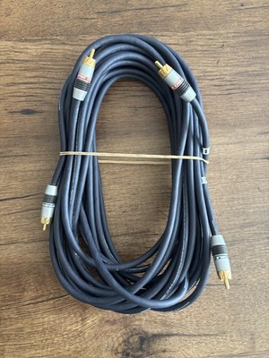 Monster Interlink 400 MKII RCA 2M (6.4 ft) Cable Pair CHOICE Channel Label Text