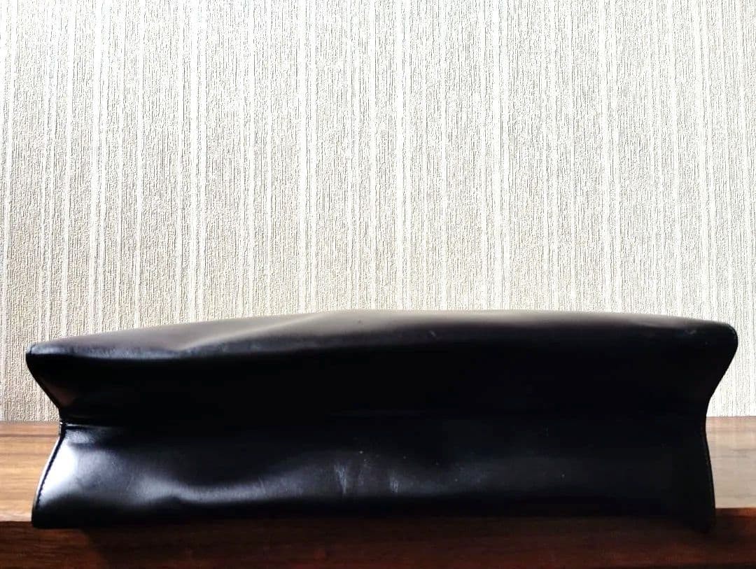 GUCCI Leather Black Handbag Tote Bag Women's thumbnail 6