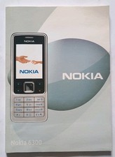 BEDIENUNGSANLEITUNG zum Handy NOKIA 6300 Gebr...