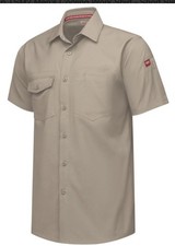Red Kap Mens Cooling Short Sleeve Work Shirt Sz Xtra Large Reg