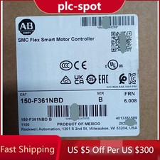 Allen-Bradley 150-F361NBD SMC Flex Smart Motor Controller US Free Tax