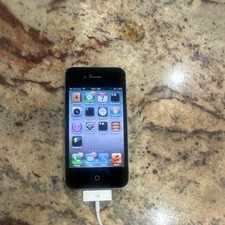 Apple iPhone 4 Black Smartphone Wi-Fi Bluetooth iOS A1332 3.5in Single SIM Bar