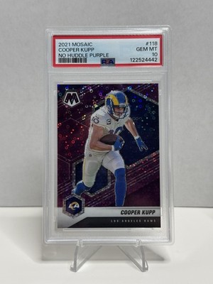 Cooper Kupp /50 PSA 10 POP 1 +2 Jersey Match Rams Seahawks NFL NCAA 2021 Mosaic