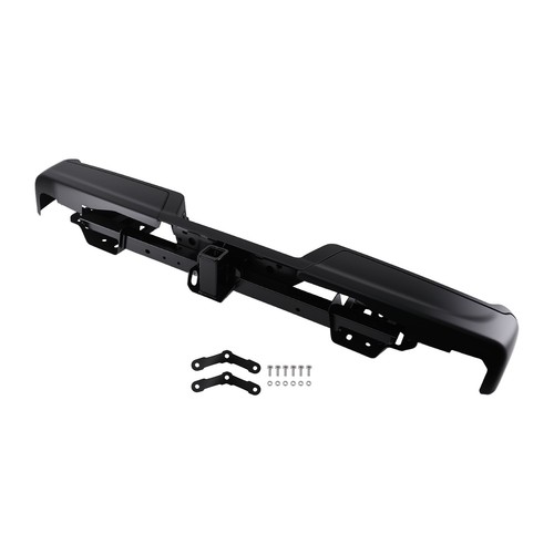 Rear Bumper for Ford F-150 2021 2022 2023 ML3Z19D521D Bolt-On Black
