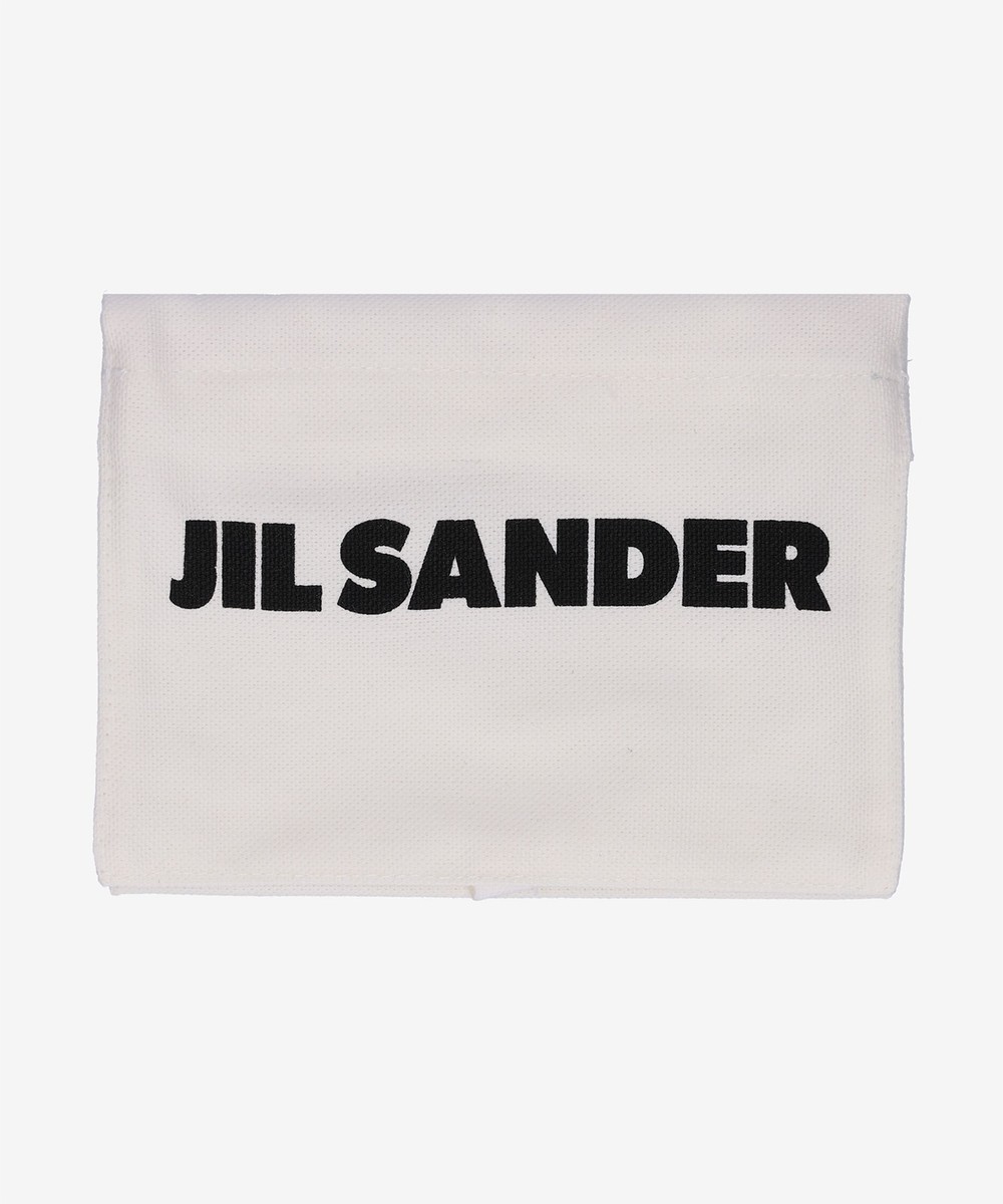 Jil Sander Embossed Logo Card Holder Black | eBay