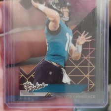 Panini 2021 Clearly Donruss Trevor Lawrence The Rookies CTR-TL Jaguars Football