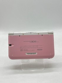 Nintendo 3DS LL SPR-001 Pink-White Handheld Video Game Console