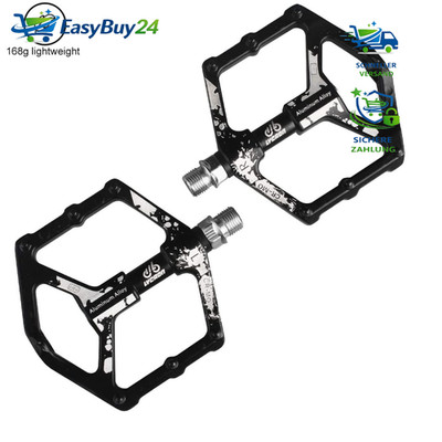 Fahrradpedale rutschfest 0,64 lb/Paar 3 Lager für MTB BMX Road Bike