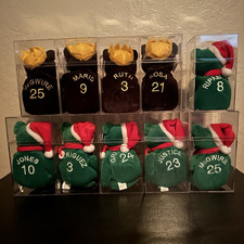Salvino's Bamm Beano's Beanbag, McGwire, Maris, Ruth, Sosa, Ripken MLB. Justice