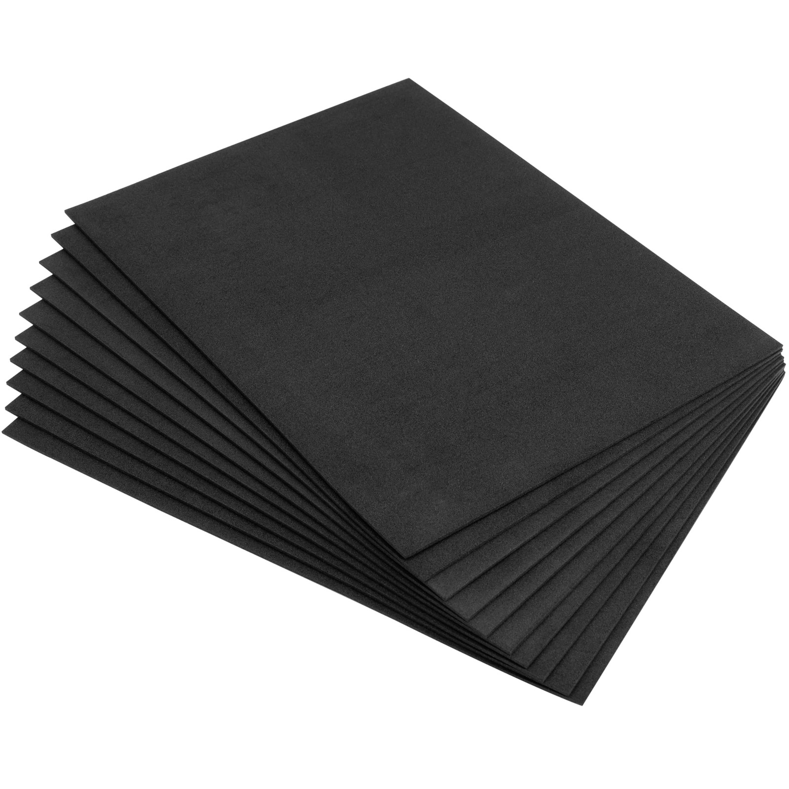 упаковка из 10 штук формата А3 EVA Schaumstoffplatten, размер Schwarz - L47, 1 x B30 см - 2 мм