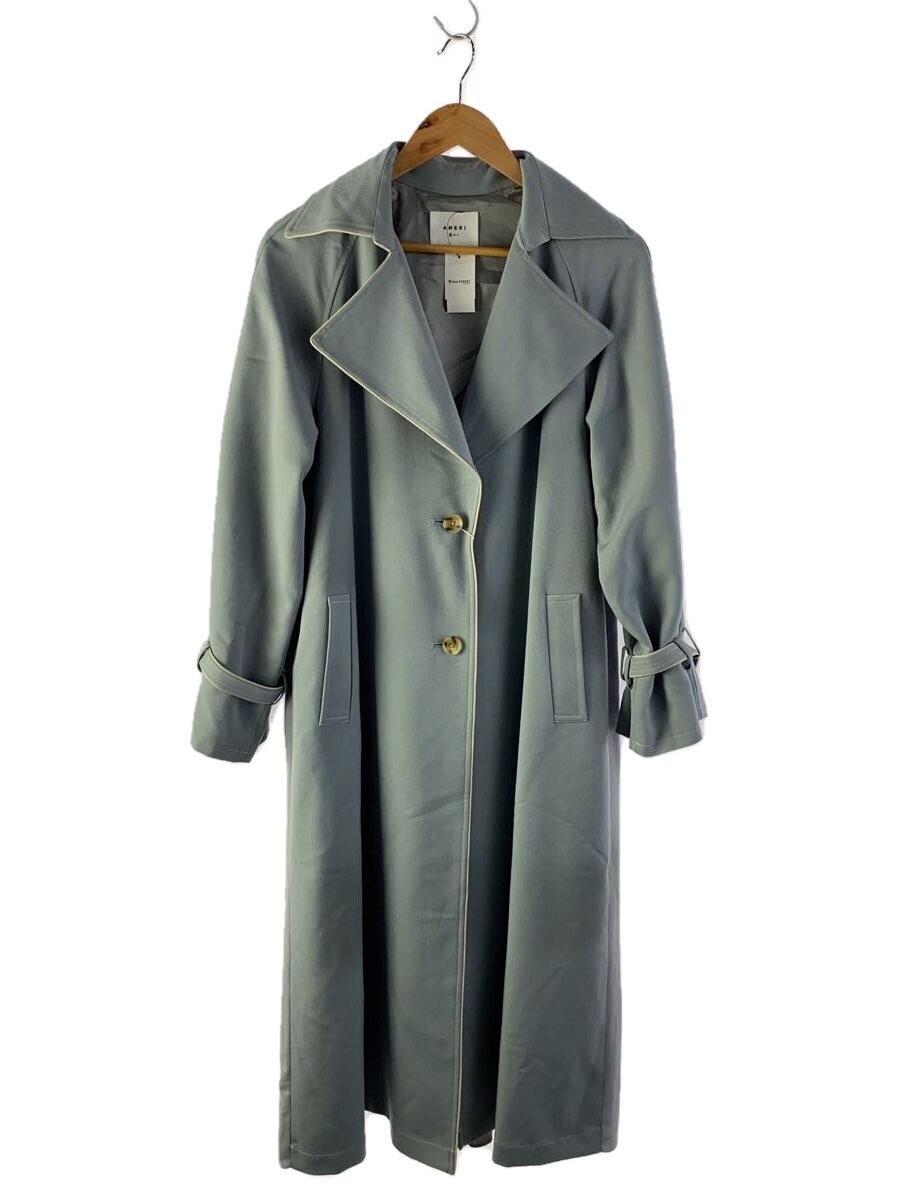 Ameri Trench Coat/S/Polyester/Blue/01020740210/Wi… - image 1