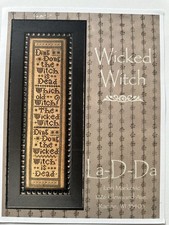 La D Da   Wicked Witch  Counted Cross Stitch ...