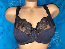 Chantelle 2981 Legende Black Embroidered Lace Full Figure Underwire Bra Us 34D