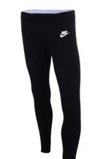 NWT Nike Girls Size SmTight Fit Black Leggings Athletic Pants CU8248-010