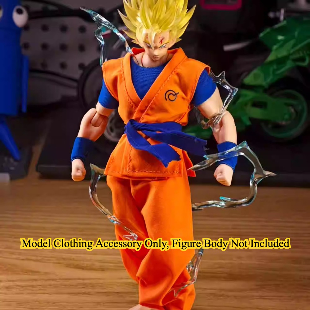 Artes Marciales Personalizadas Gi para SHF Son Goku Tela Entrenamiento Conjunto Ropa Accesorio