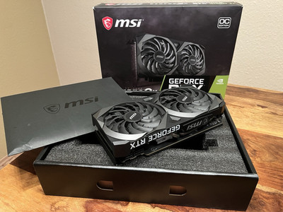 MSI GeForce RTX 3060 Ti VENTUS 2X OC Edition aus 1.Hand mit OVP