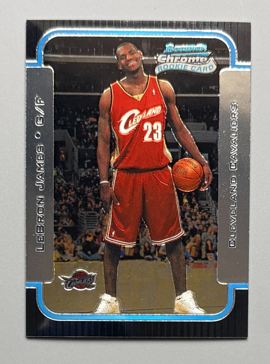 Bowman LeBron James Basketball Sports Trading Card Singles for