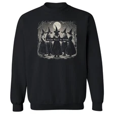 Halloween Witch - Girl Will Be Girl Unisex Crewneck Sweatshirt