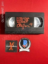 Timothy Olyphant autographed signed VHS tape The Girl Next Door Beckett COA