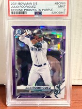 2021 Bowman Chrome Sapphire Julio Rodriguez Prospect PURPLE /20