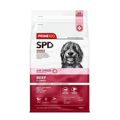 Prime 100 Spd Air Dried Beef & Carrot - 120g
