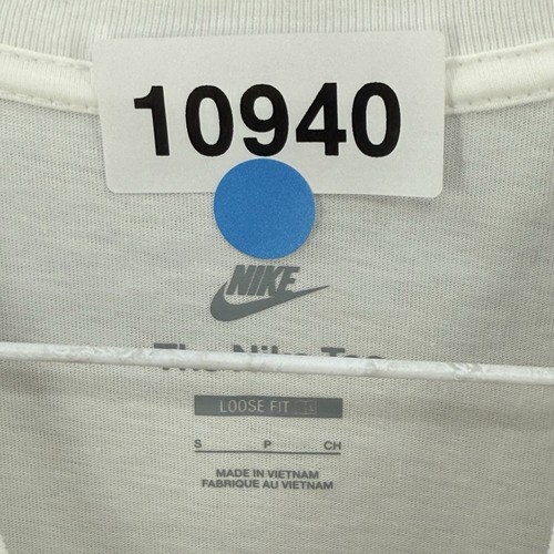 $40 Nike NSW Max90 Tee Shirt Sneaks & Snacks Loose Fit Mens Small White 10940 - Picture 6 of 7