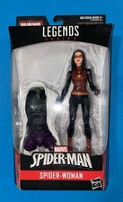Marvel Legends Series The Lizard BAF Wave SPIDER-WOMAN Jessica Drew Figure MIB