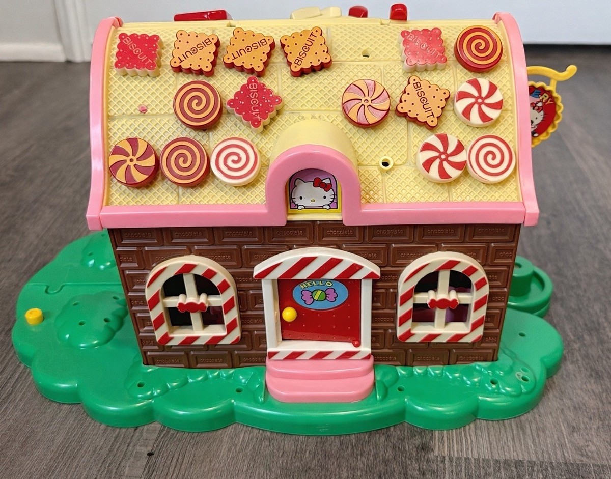 その他 Sanrio Hello Kitty Compact House RARE Vintage 1984 Sanrio Hello Kitty Candy House Playset w