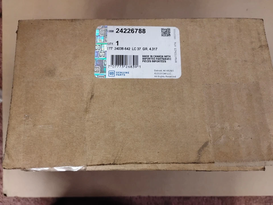 Extensión trasera caja transmisión automática CAMARO GENUINEMGM 10-15 24226788 Foto 2 de 3