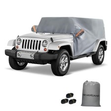 NEVERLAND Cab Cover for 1987-2026 Jeep Wrangler 2 Jeep Wrangler 2 door gray