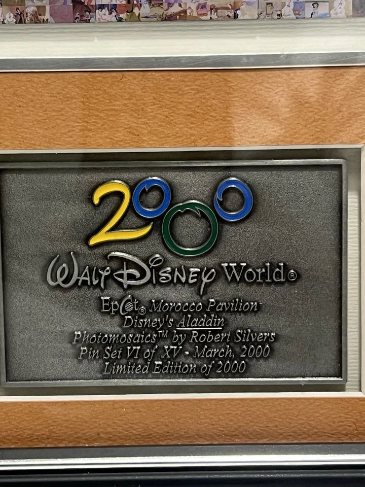 Disney Photomosaics Epcot Celebración del Milenio Aladdin Koutoubia Minarete Foto 2 de 4