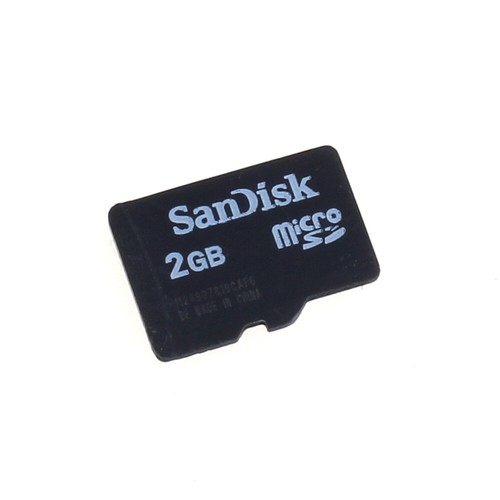 Speicherkarte SanDisk microSD 2GB f. BlackBerry Pearl 8120 - Picture 2 of 3