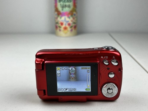 Vivitar ViviCam XX14 20MP HD Digital Camera 4X Digital Zoom Red Tested Works - Picture 5 of 18