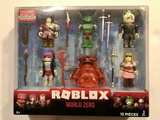 Roblox World Zero Figure 13 Piece Set NIB