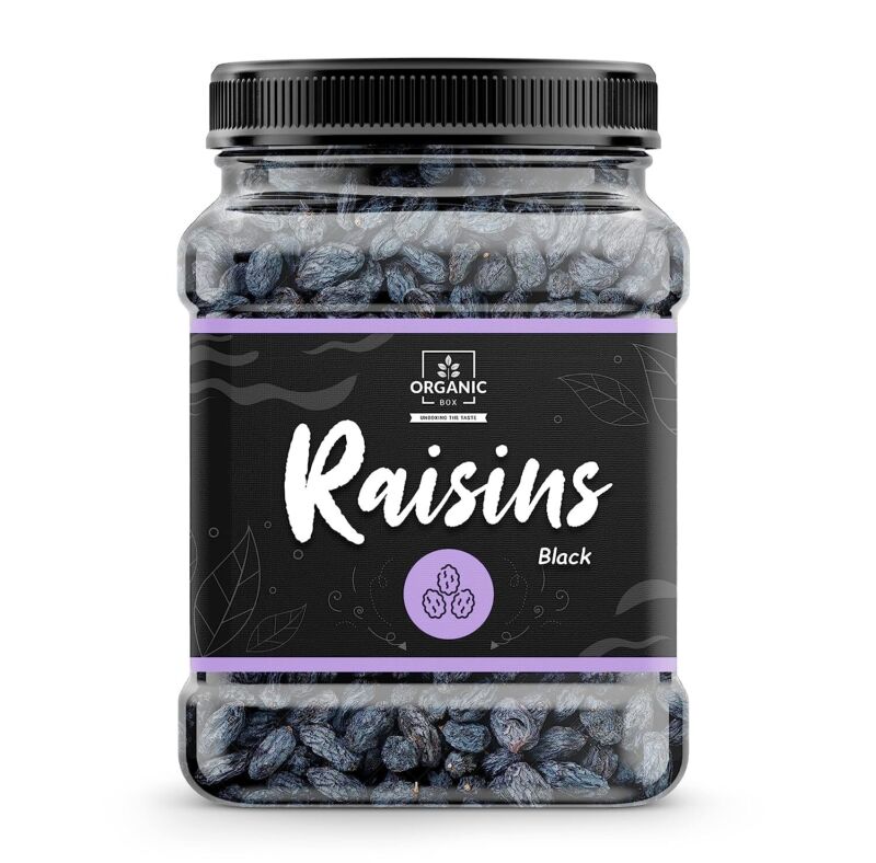 Seedless Black Raisins Dry Fruits Kismis for Every Occasion and Gift 500 g