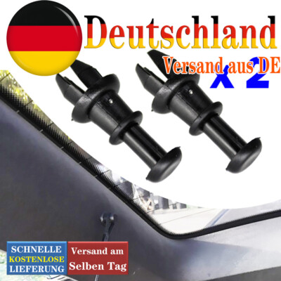 2 Halter Halteband Hutablage Clip Befestigung für Audi A3 8P 8V Q5 VW GOLF 5 6