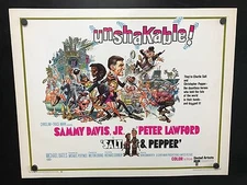 Original 1968 UNSHAKABLE! Half Sheet Movie Poster 22x28 SAMMY DAVIS JR