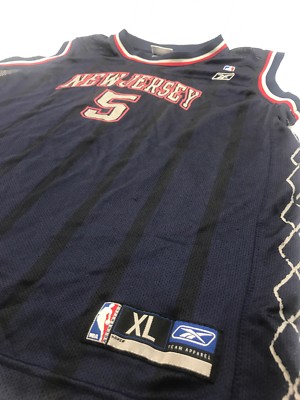 Vintage NBA JASON KIDD #5 NEW JERSEY NETS Reebok JERSEY