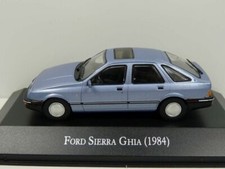 Model Cars Ford Sierra Ghia 1984 - Blue, 1/43 Model Car.