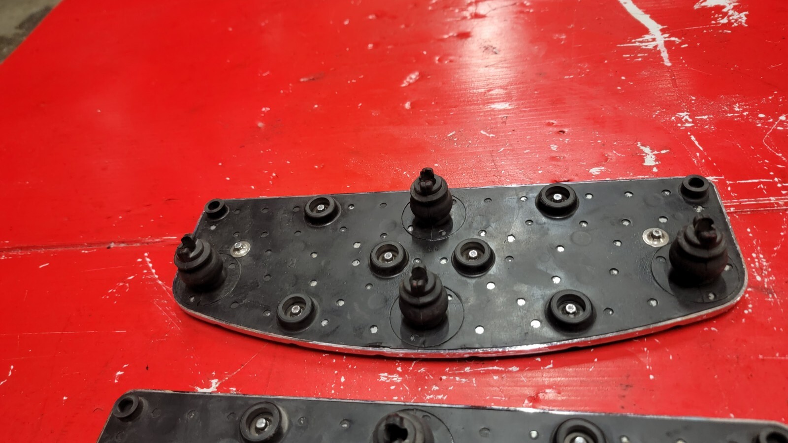 Harley Willie G Skull floorboard inserts Electra Softail Streetglide