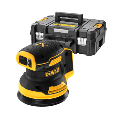 DeWalt DCW210NT 125 mm 18V Akku XR Bürstenloser Exzenterschleifer mit Koffer