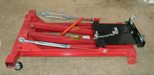 INTSUPERMAI 4400Lbs Hydraulic Transmission Jack Auto Shop Car Lift 8.85"-35.4"